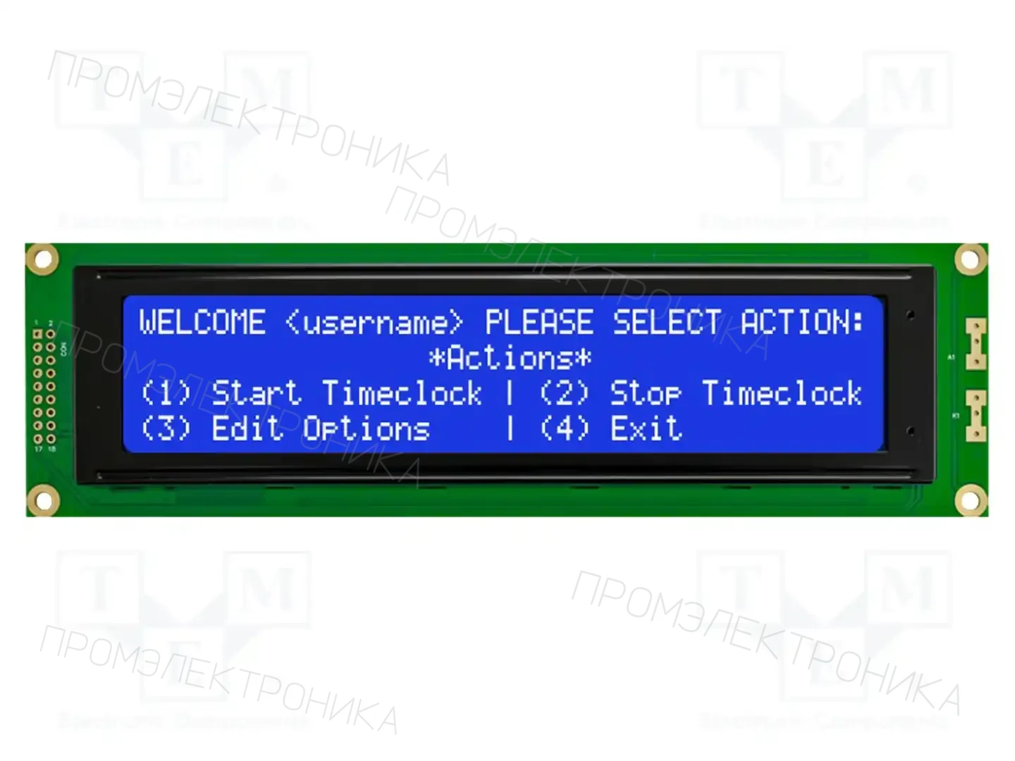NEWHAVEN DISPLAY INTERNATIONAL NHD-0440WH-ATMI-JT# — Дисплеи LCD буквенно-цифровые