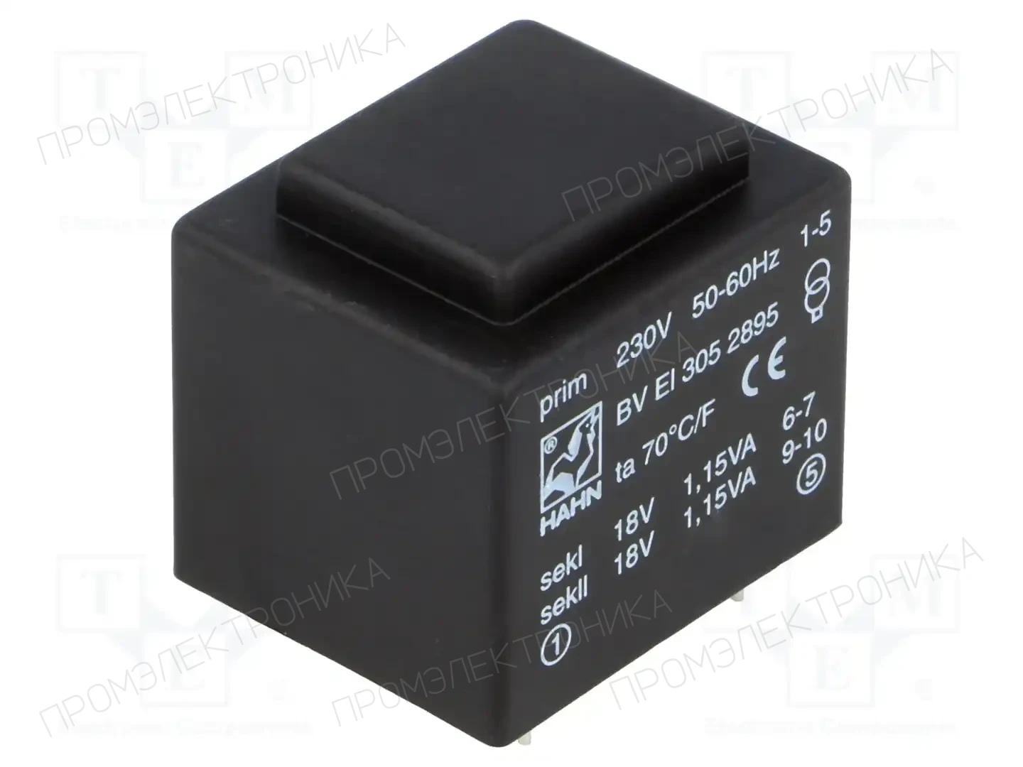 HAHN BV EI 305 2895 — Трансформаторы PCB