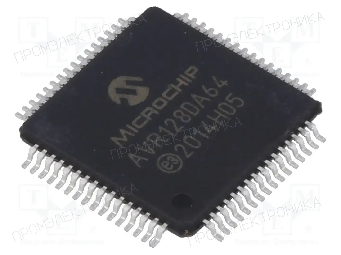 Microchip Technology AVR128DA64-E/PT — Линейка AVR 8-bit