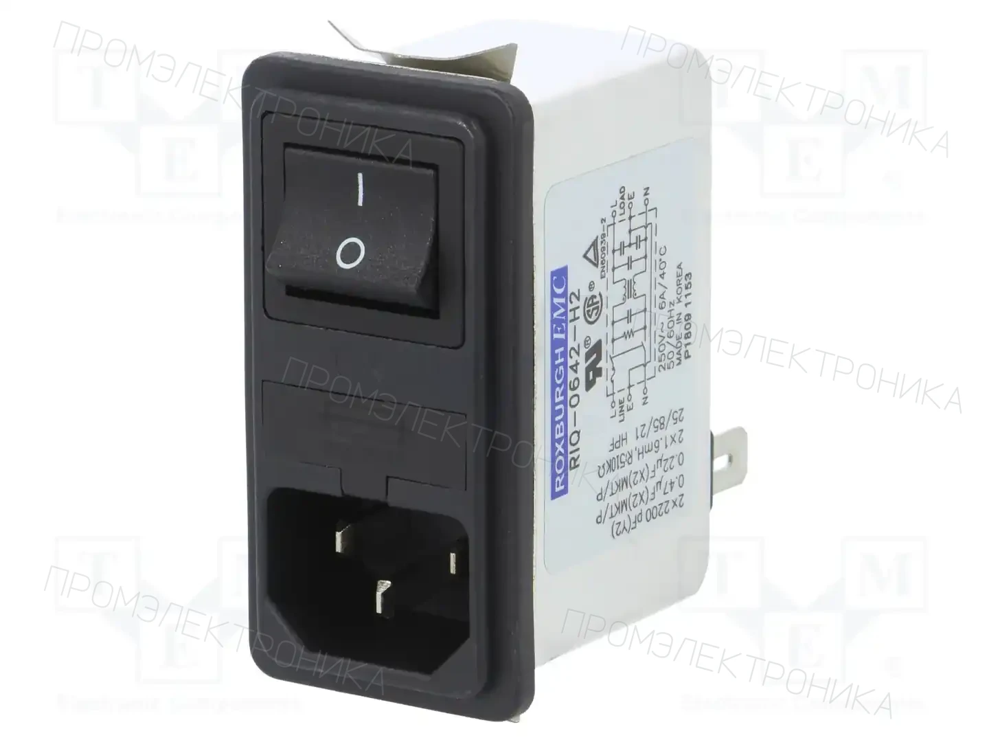 ROXBURGH EMC RIQ0642H2 — Разъемы IEC 60320