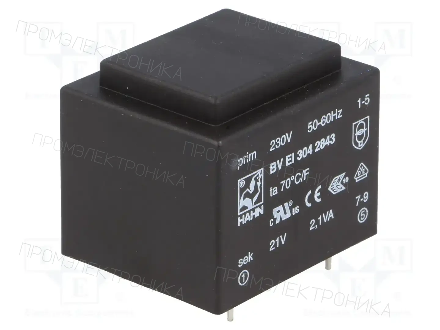 HAHN BV EI 304 2843 — Трансформаторы PCB