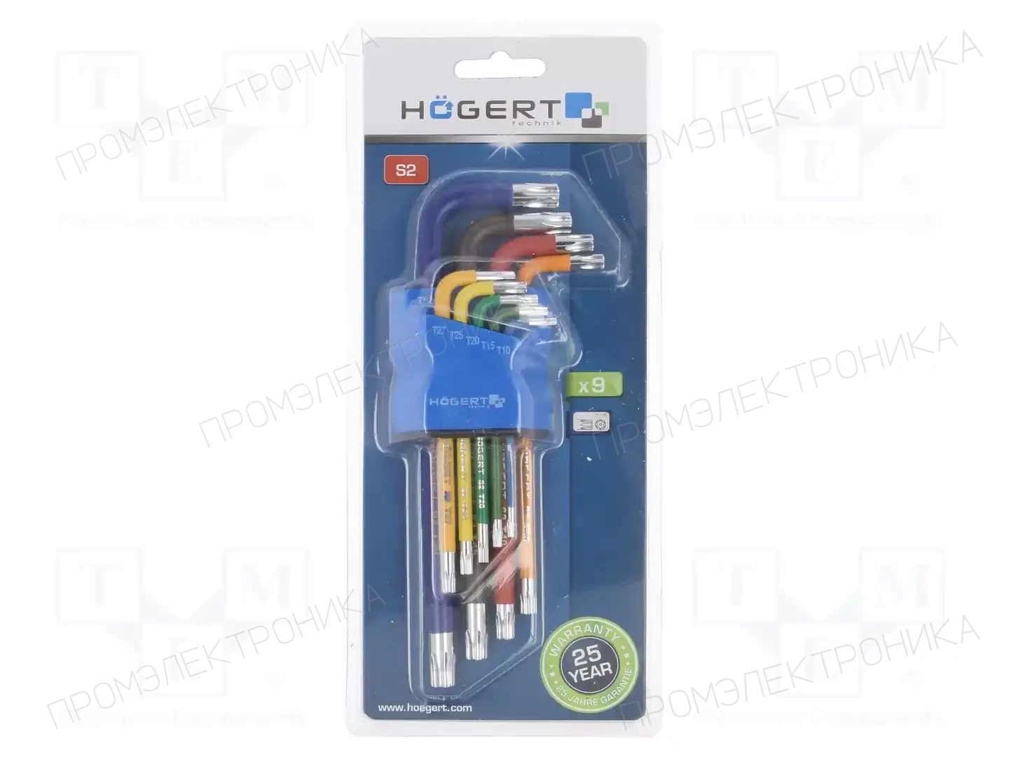 HÖGERT TECHNIK HT1W817 — Шестигранные и звездообразные ключи
