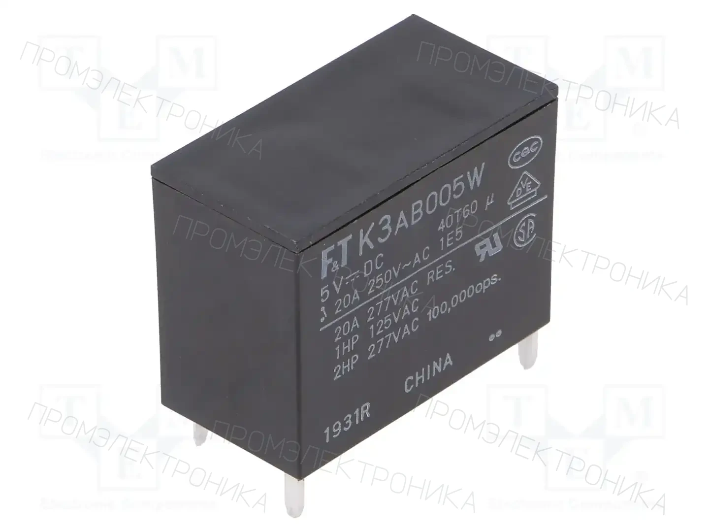FCL Components FTR-K3AB005W — Электромагнитное реле мощности