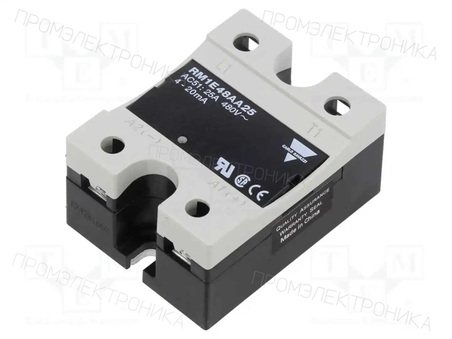 CARLO GAVAZZI RM1E48AA25 — Реле SSR однофазные