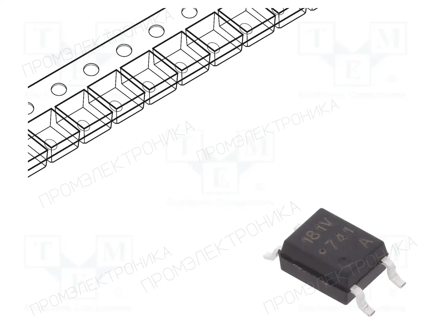 BROADCOM (AVAGO) HCPL-181-06AE — Оптроны – аналоговый выход