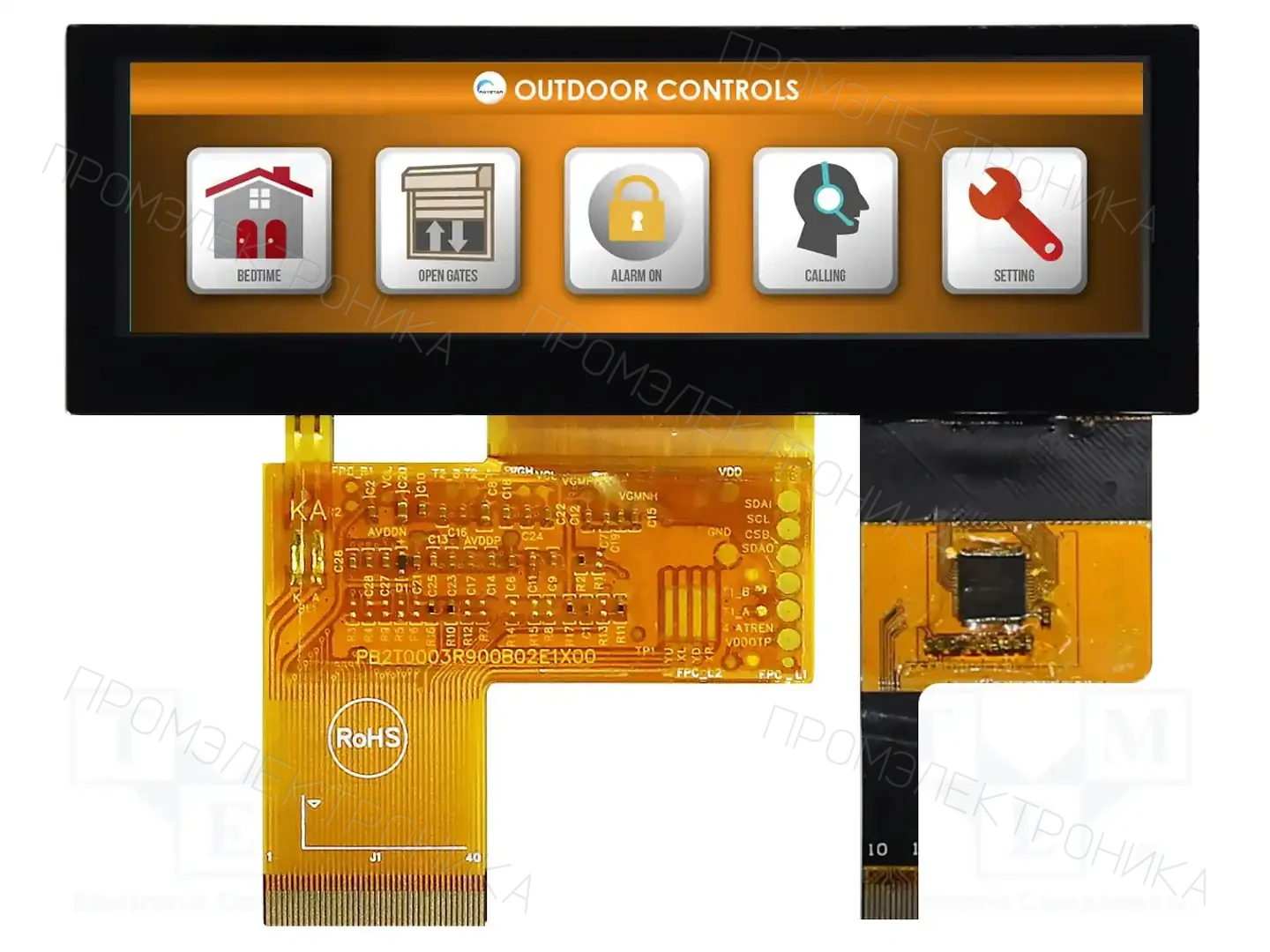 RAYSTAR OPTRONICS RFS39AB-ALW-DNG — Дисплеи TFT