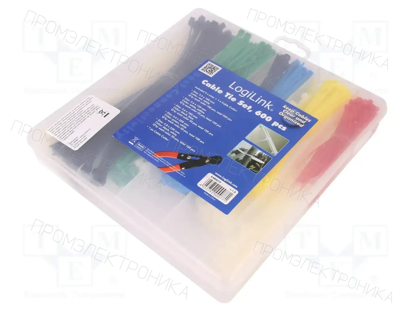 LOGILINK KAB0019 — Зажимные хомуты