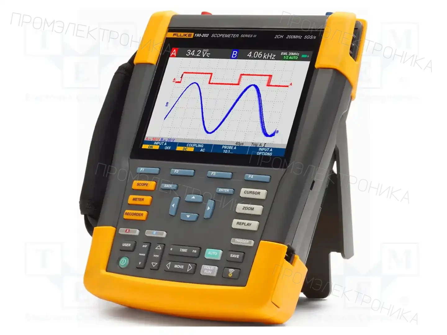 FLUKE FLUKE-190-202-III — Осциллоскопы переносные, скопометры -190-202-III