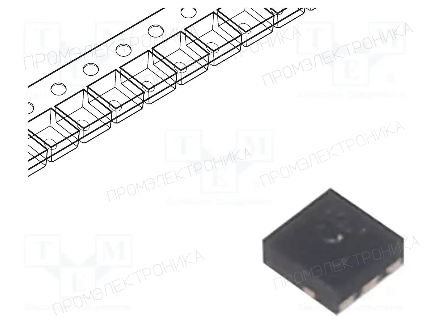 Texas Instruments SN74LVC1G58DSF2 — Ворота, инверторы