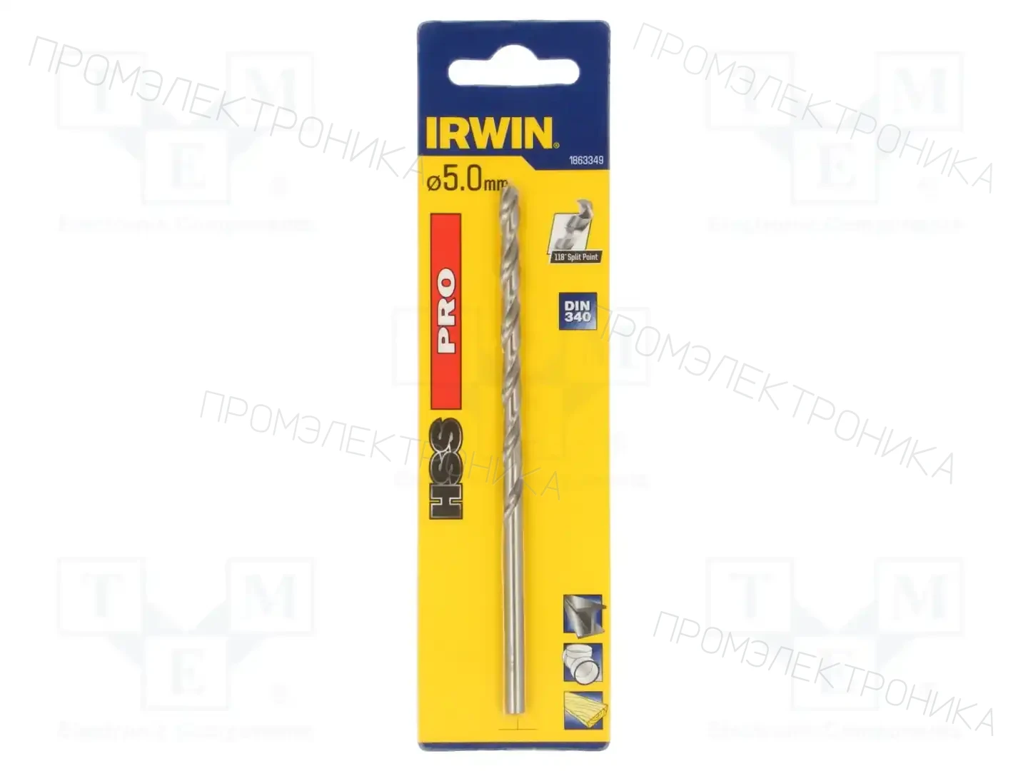 IRWIN 1863349 — Сверла по металлу