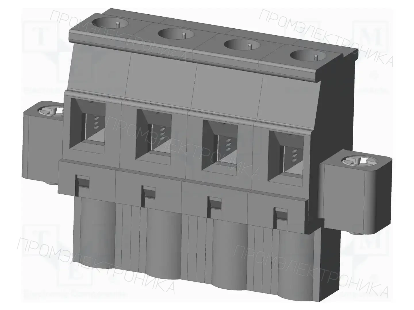 AMPHENOL ANYTEK TS04018D0000G — Клеммные колодки разъемного типа
