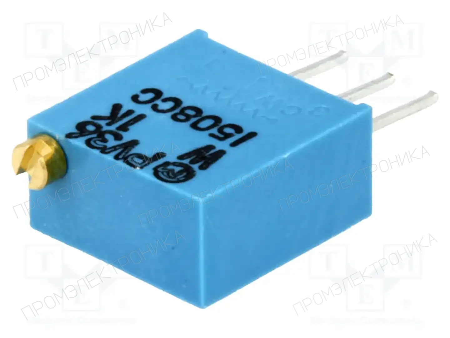 BOURNS PV36W102C01B00 — Потенциометры THT многооборотные 3/8 дм