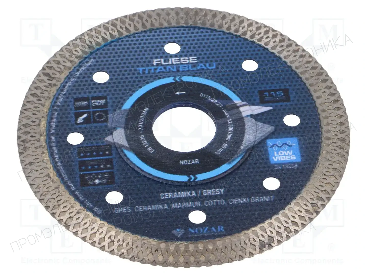 NOZAR DIAMANTWERKZEUGE PL6720100 — Диски для резки и шлифовки