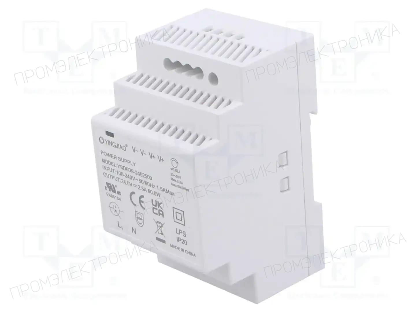 YINGJIAO YSD60S-2402500 — Блоки питания на DIN-рейку