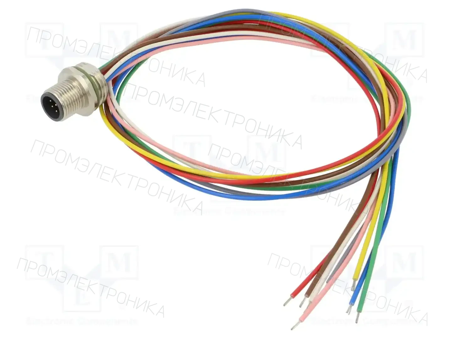 Amphenol CONEC 43-01011 — Соединения M12 с проводом