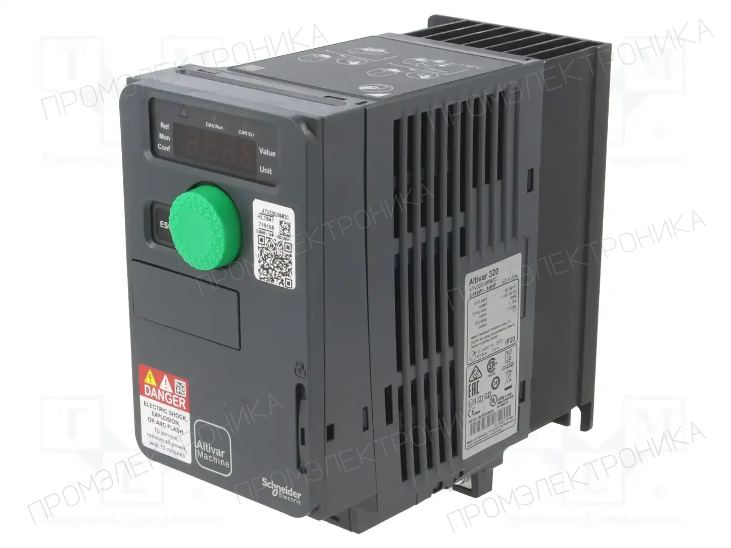SCHNEIDER ELECTRIC ATV320U06M2C — Однофазные инверторы