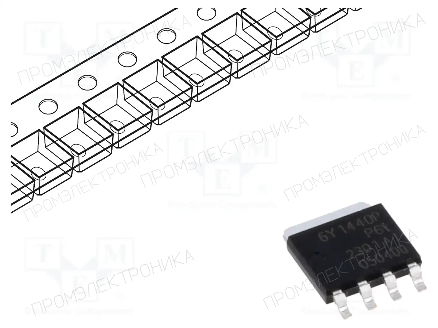 NEXPERIA BUK6Y14-40PX — Транзисторы с каналом P SMD