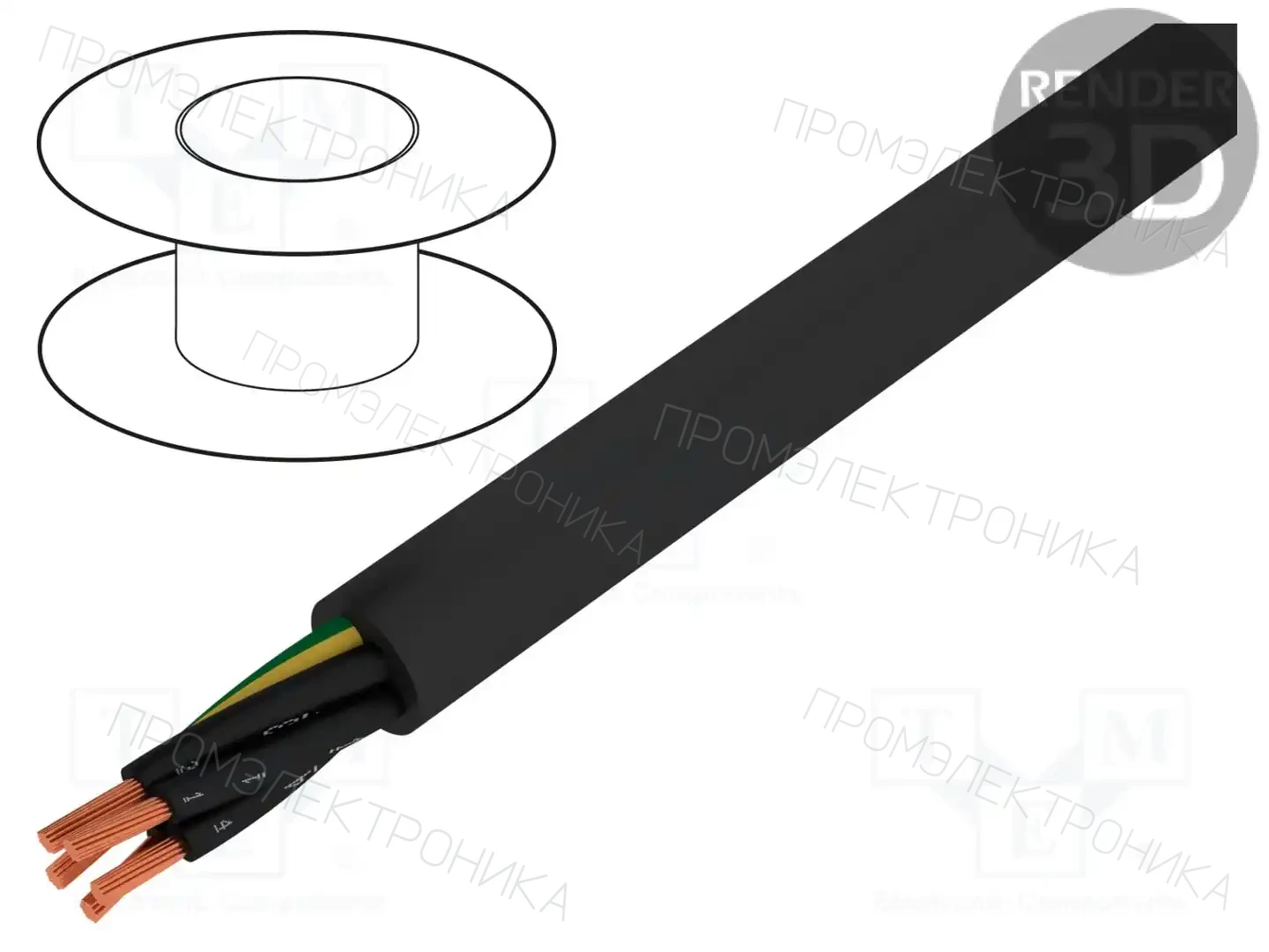 BITNER S66417 — Провода многожильные экранированные