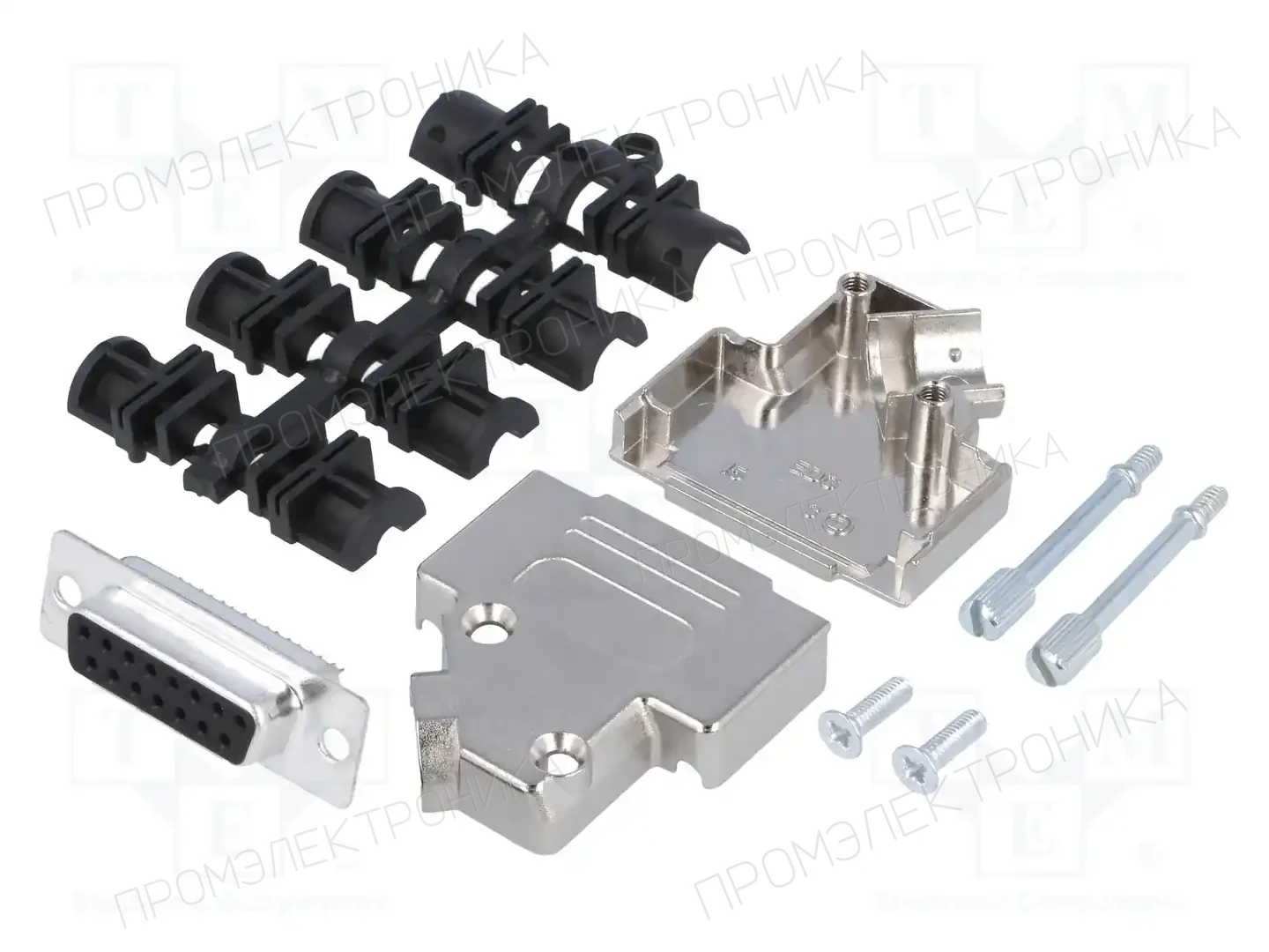 MH CONNECTORS MHDTZK15-DM15S-K — Комплектные штекеры D-Sub