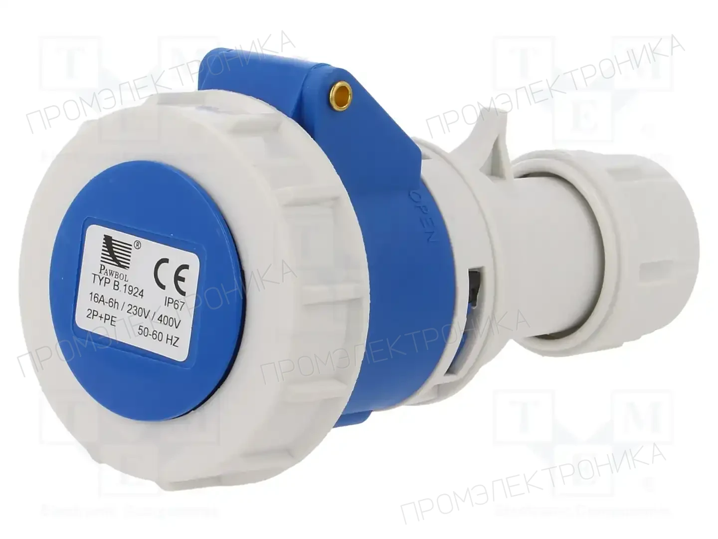 PAWBOL B.1924 — Многофазные разъемы IEC 60309