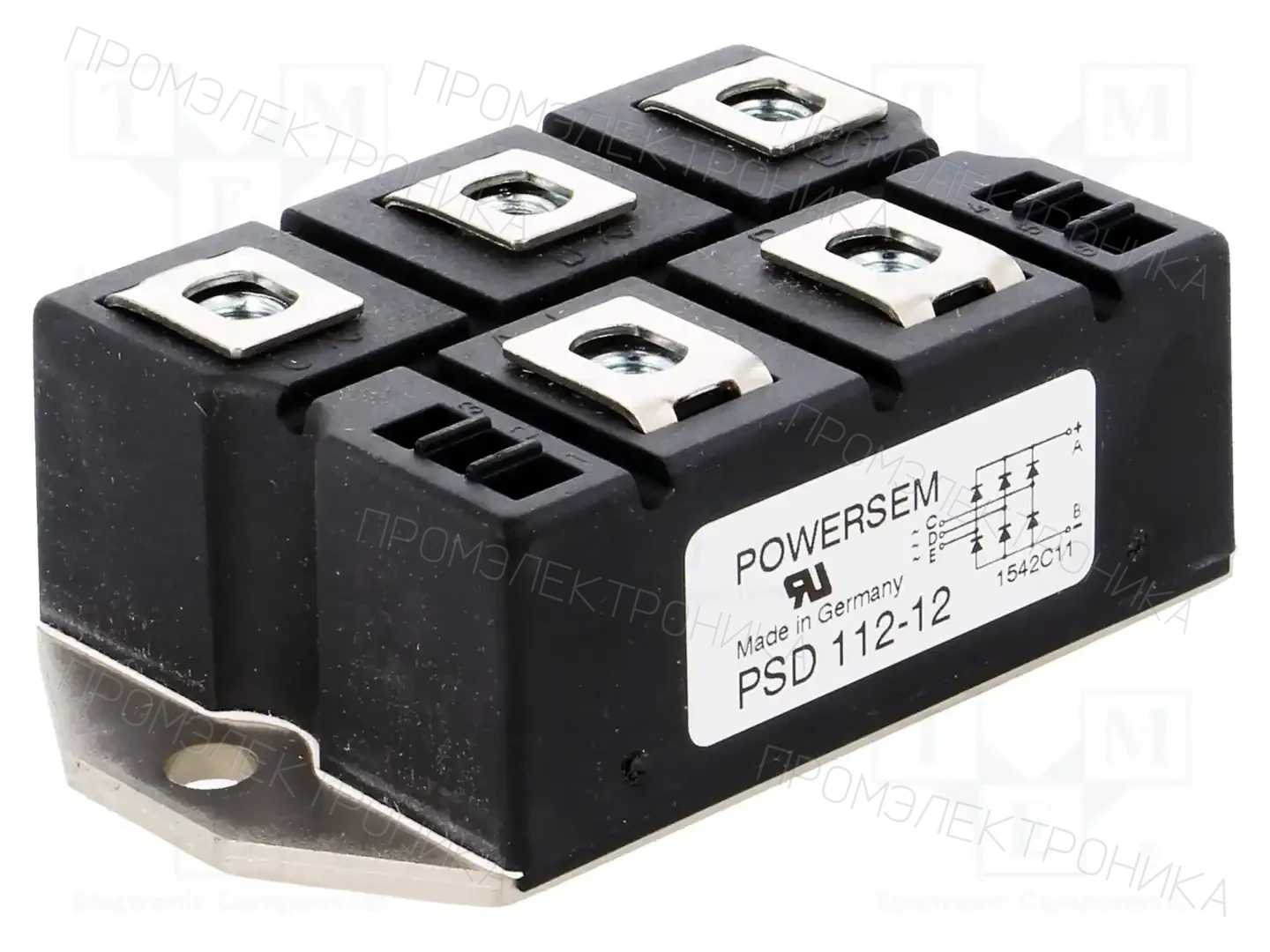 POWERSEM PSD 112/12 — Трехфазные мосты диодные