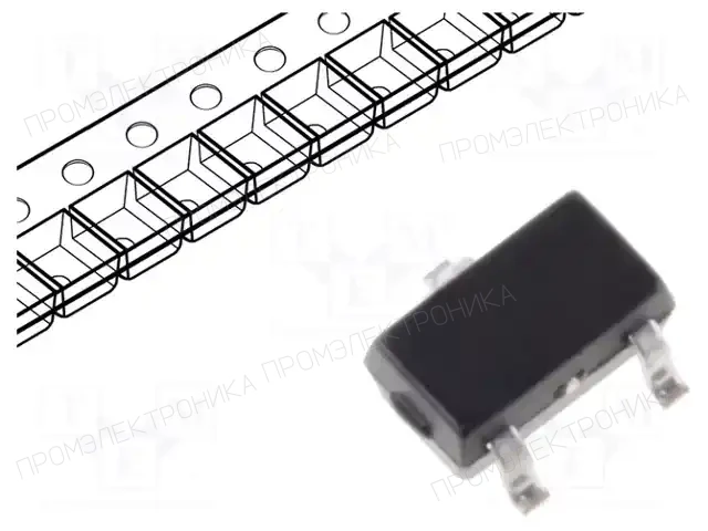 onsemi MUN5211T1G — Транзисторы NPN SMD