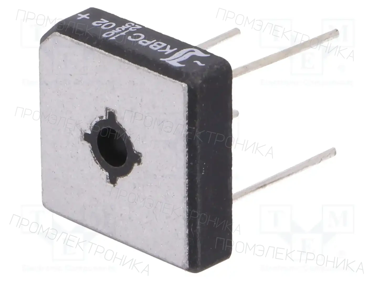 DIOTEC SEMICONDUCTOR KBPC10/15/2502WP — Однофазные мосты диодные квадратные
