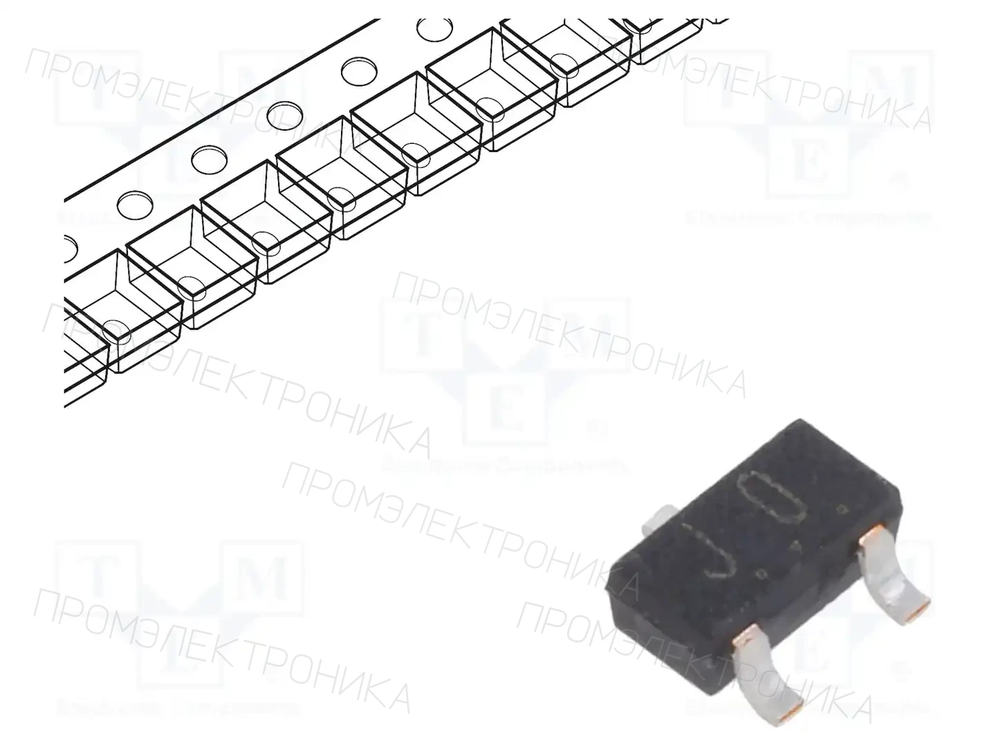 TOSHIBA 2SK208-O(TE85L,F) — Транзисторы с каналом N SMD