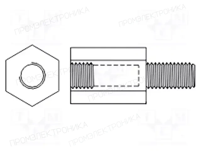 FIX&FASTEN FIX-TP2.5-28 — Пластмассовые дистанционные втулки