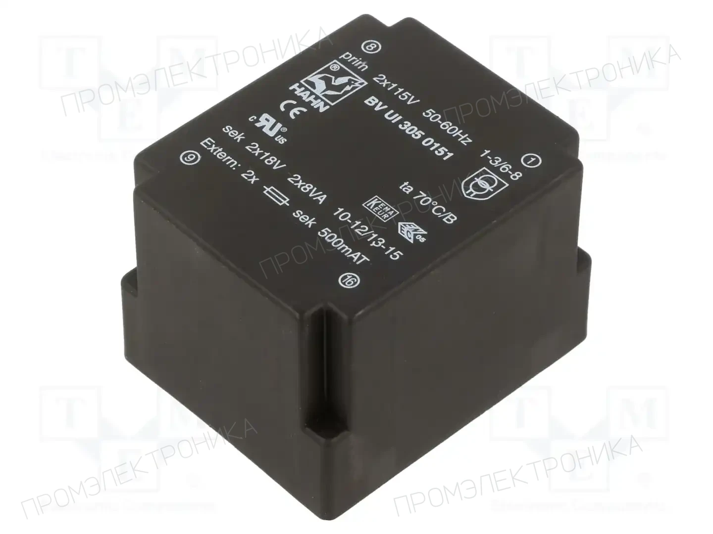 HAHN BV UI 305 0151 — Трансформаторы PCB