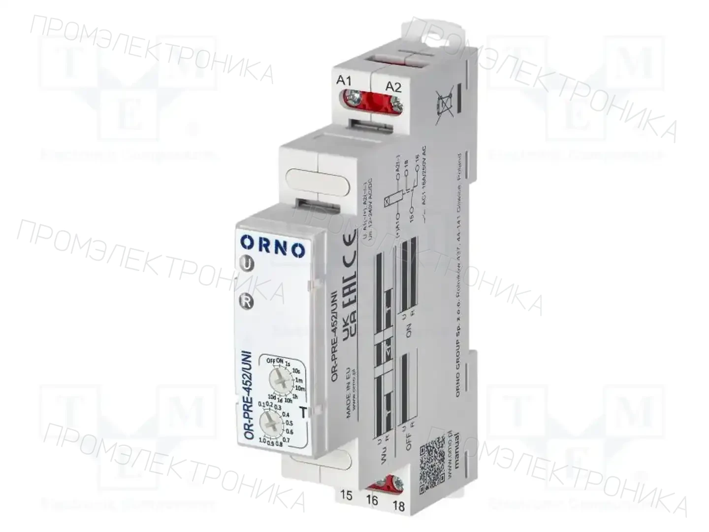 ORNO OR-PRE-452/UNI — Временные аналоговые реле