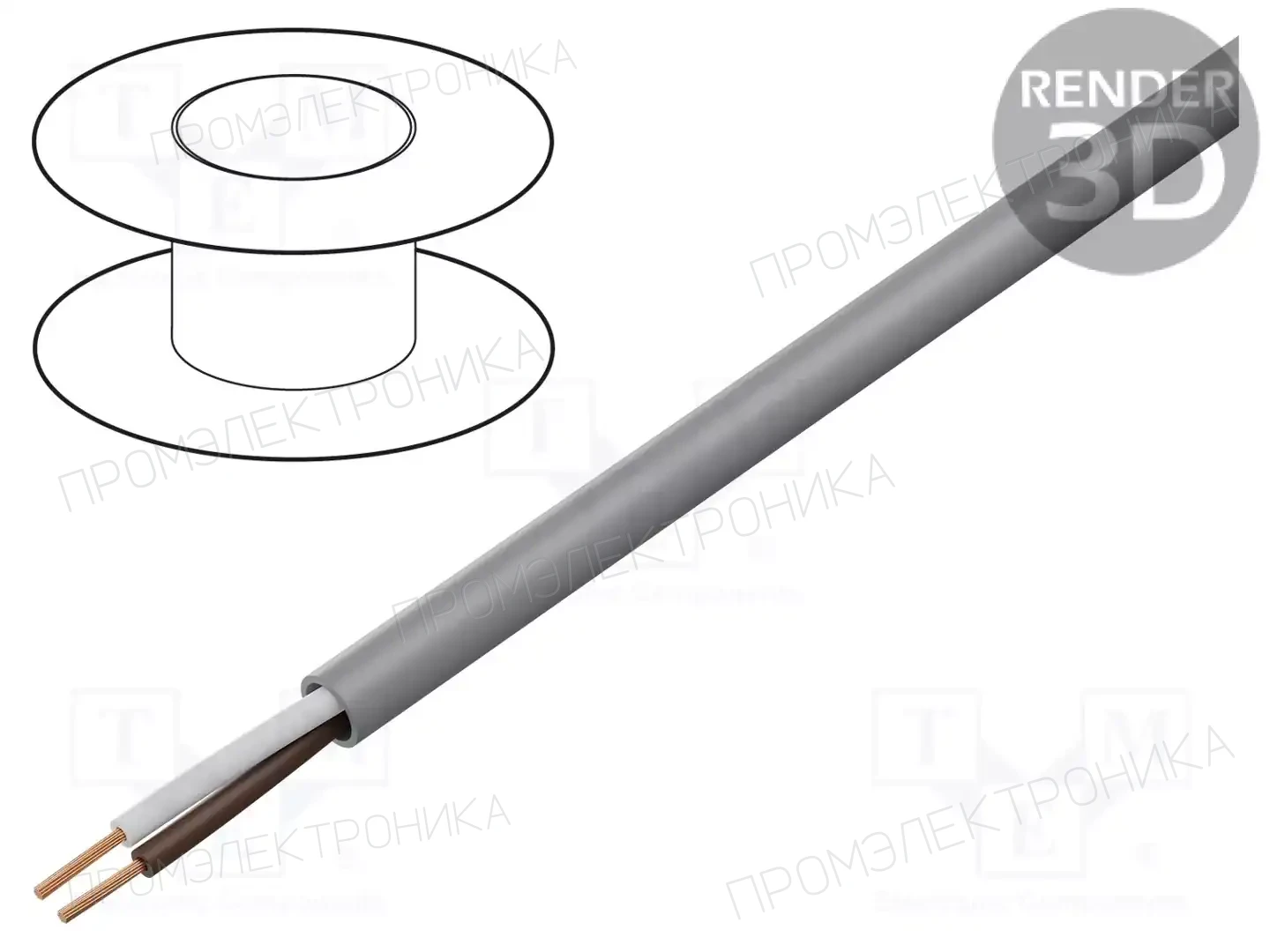 IGUS CF130.03.02.UL — Провода для направляющих- неэкранирован