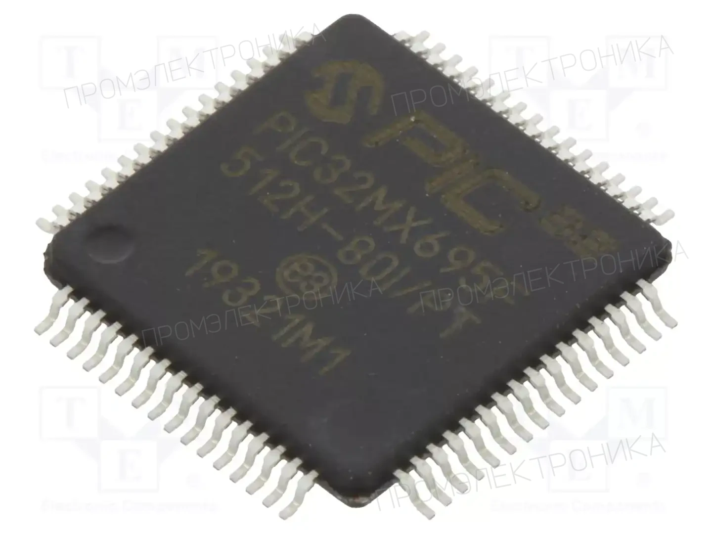 Microchip Technology PIC32MX695F512H-80I/PT — Линейка PIC32 32-bit