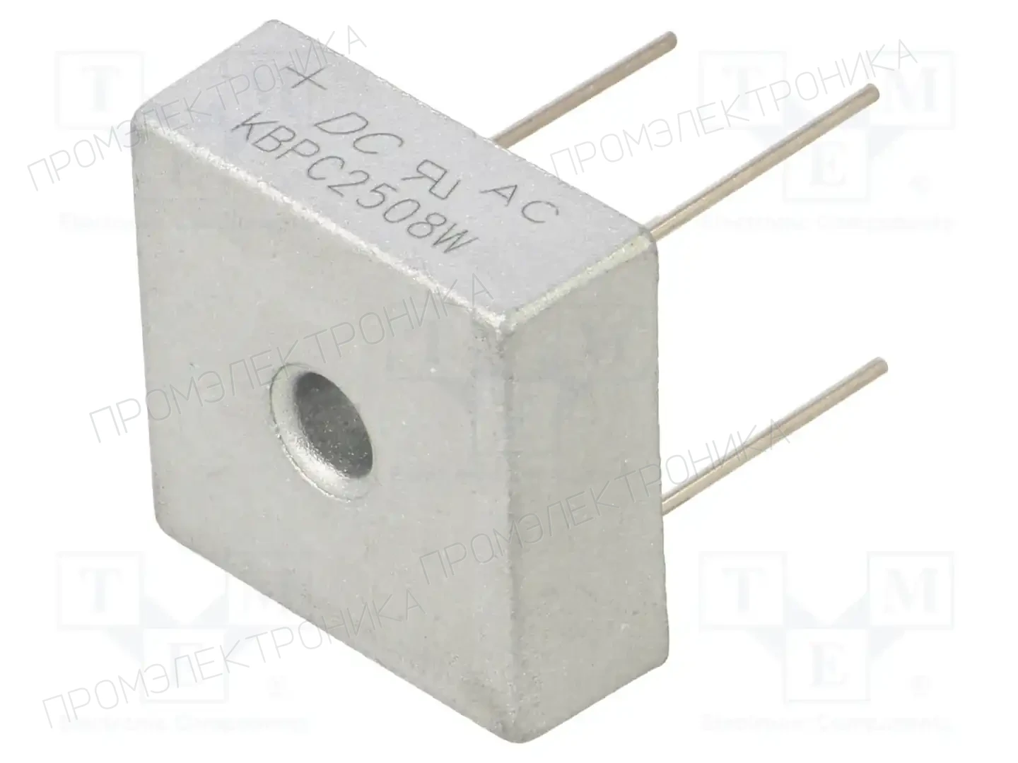 DC COMPONENTS KBPC2508W — Однофазные мосты диодные квадратные