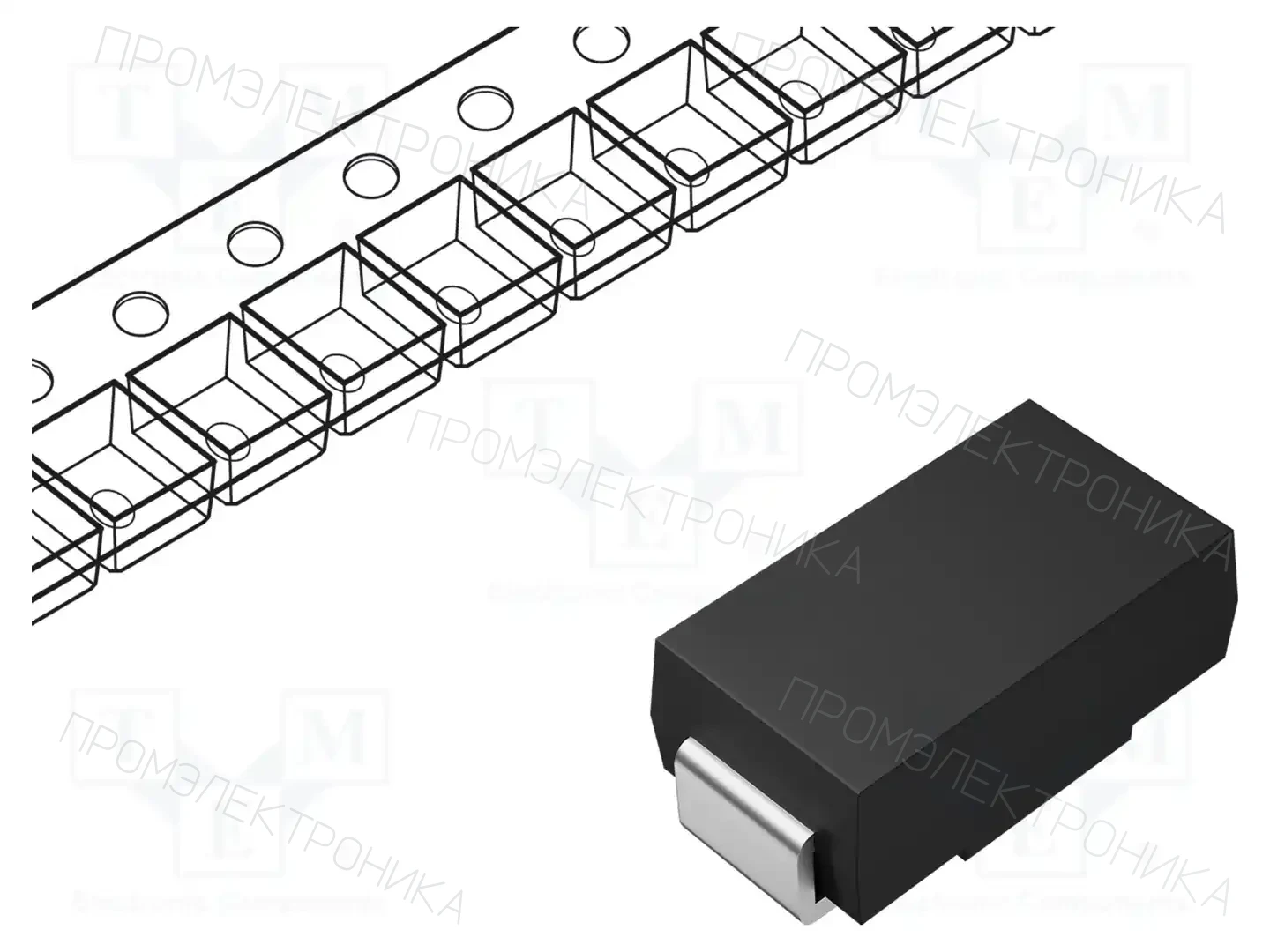 LUGUANG ELECTRONIC S1WA — Универсальные диоды SMD