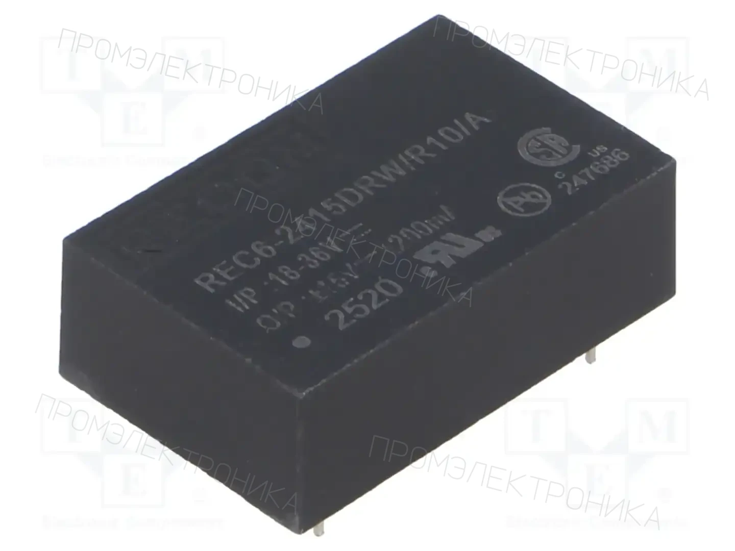 RECOM REC6-2415DRW/R10/A — Преобразователи DC/DC