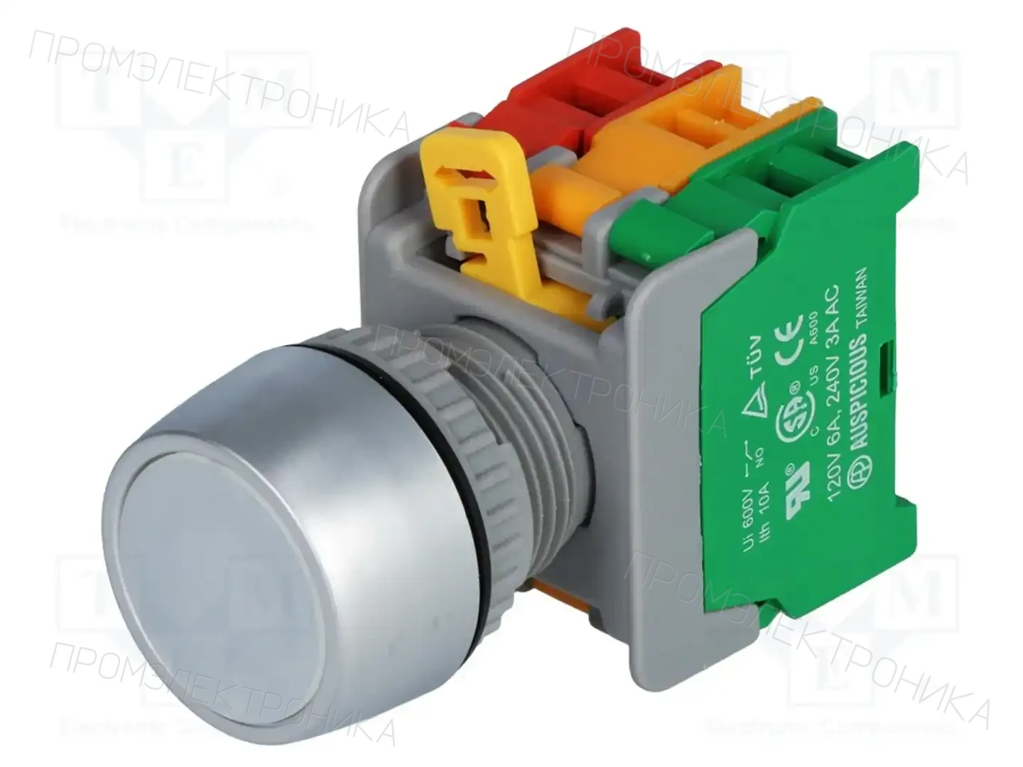 AUSPICIOUS LBF22-1O/C W, W/O LAMP — Переключатели панельные стандартные 22мм