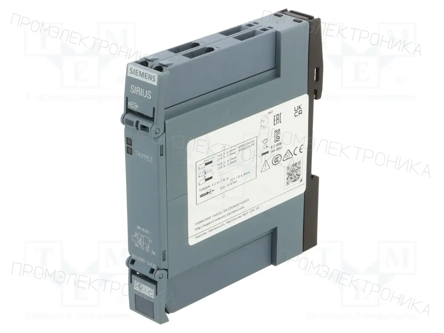 SIEMENS 3RN2000-1AA30 — Контрольные реле