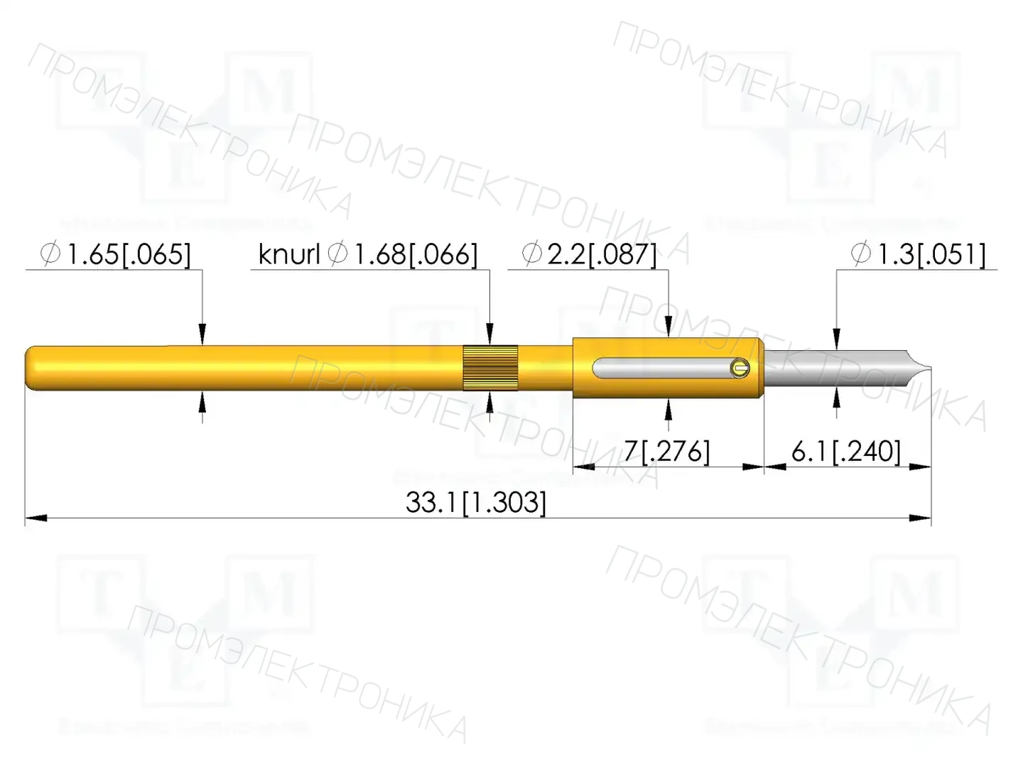 INGUN GKS-710 223 130 R 1507 S — Измерительные щупы