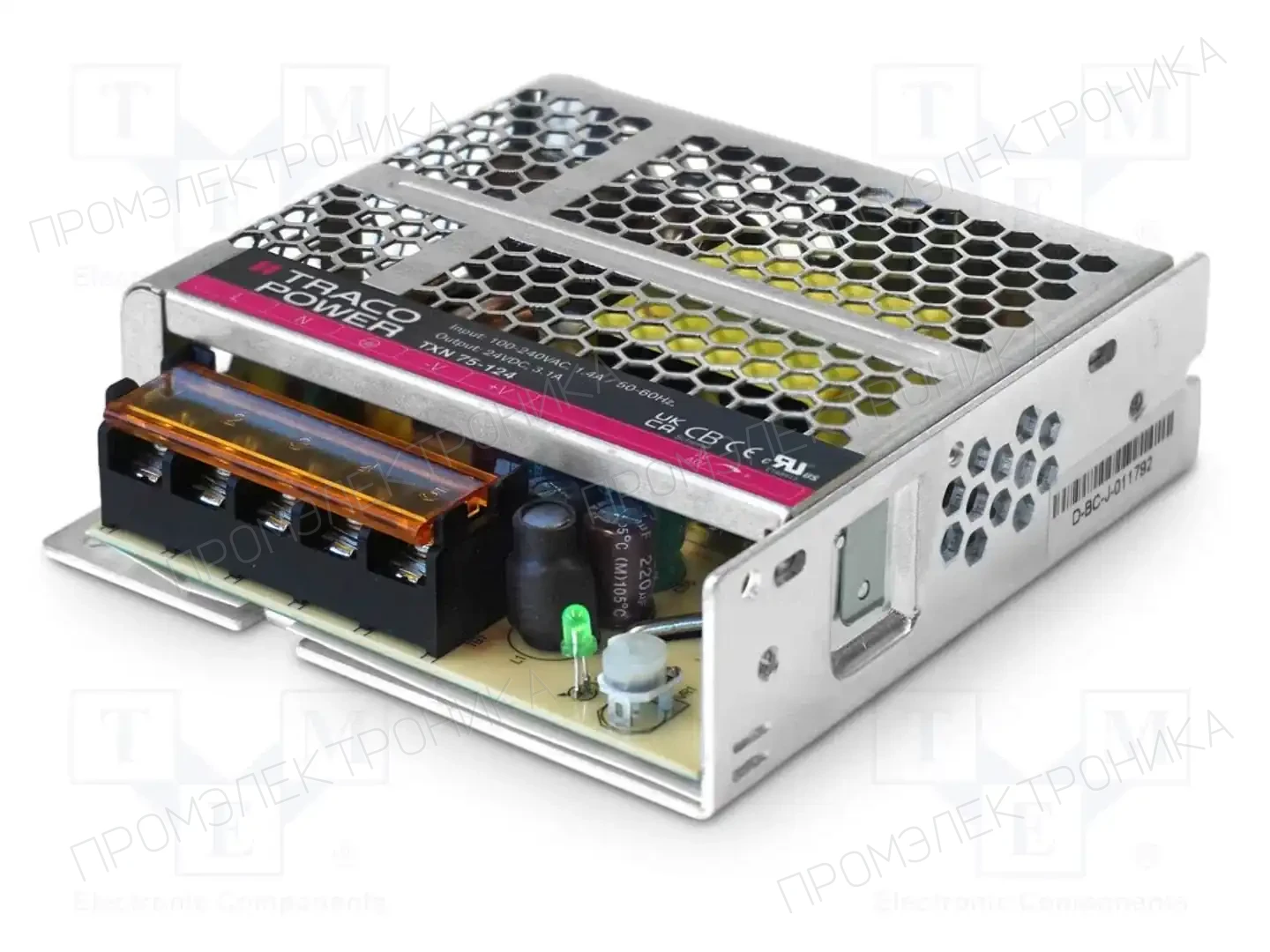 TRACO POWER TXN 75-112 — Блоки питания для встраивания
