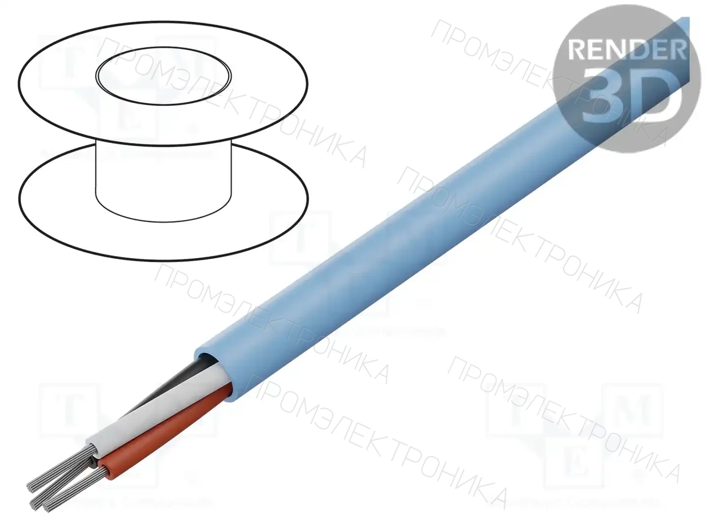 BELDEN 8443MN 0061000 — Провода многожильные неекранированные