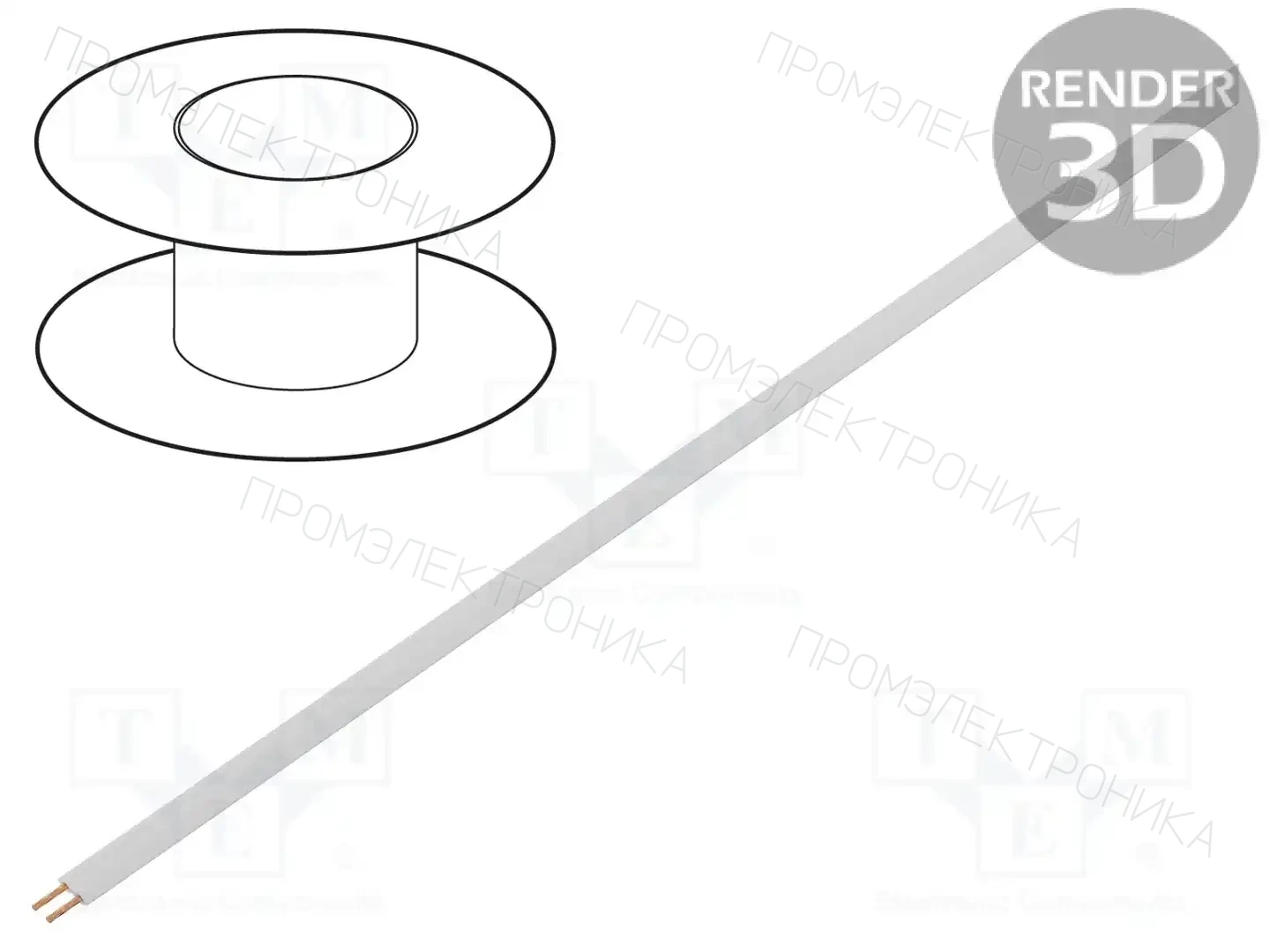 DONAU ELEKTRONIK 114-55-100 — Провода многожильные неекранированные
