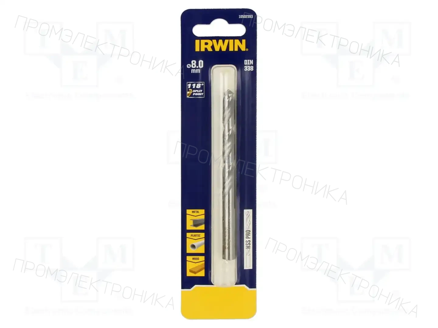 IRWIN 10502393 — Сверла по металлу