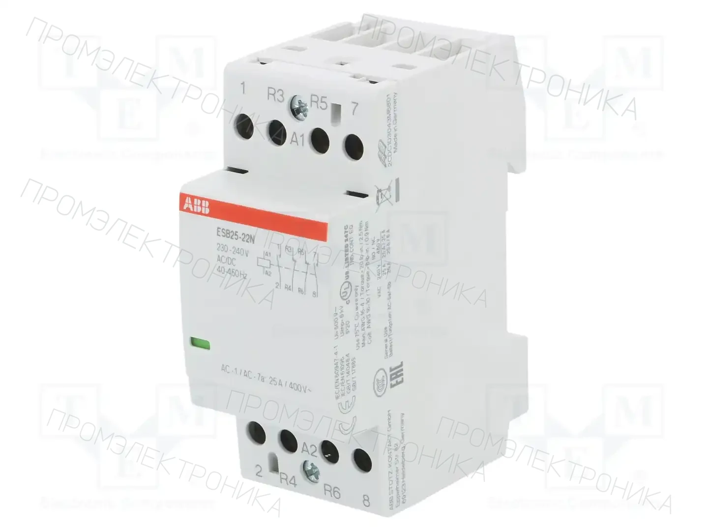 ABB 1SAE231111R0622 — Контакторы - установочные модульные