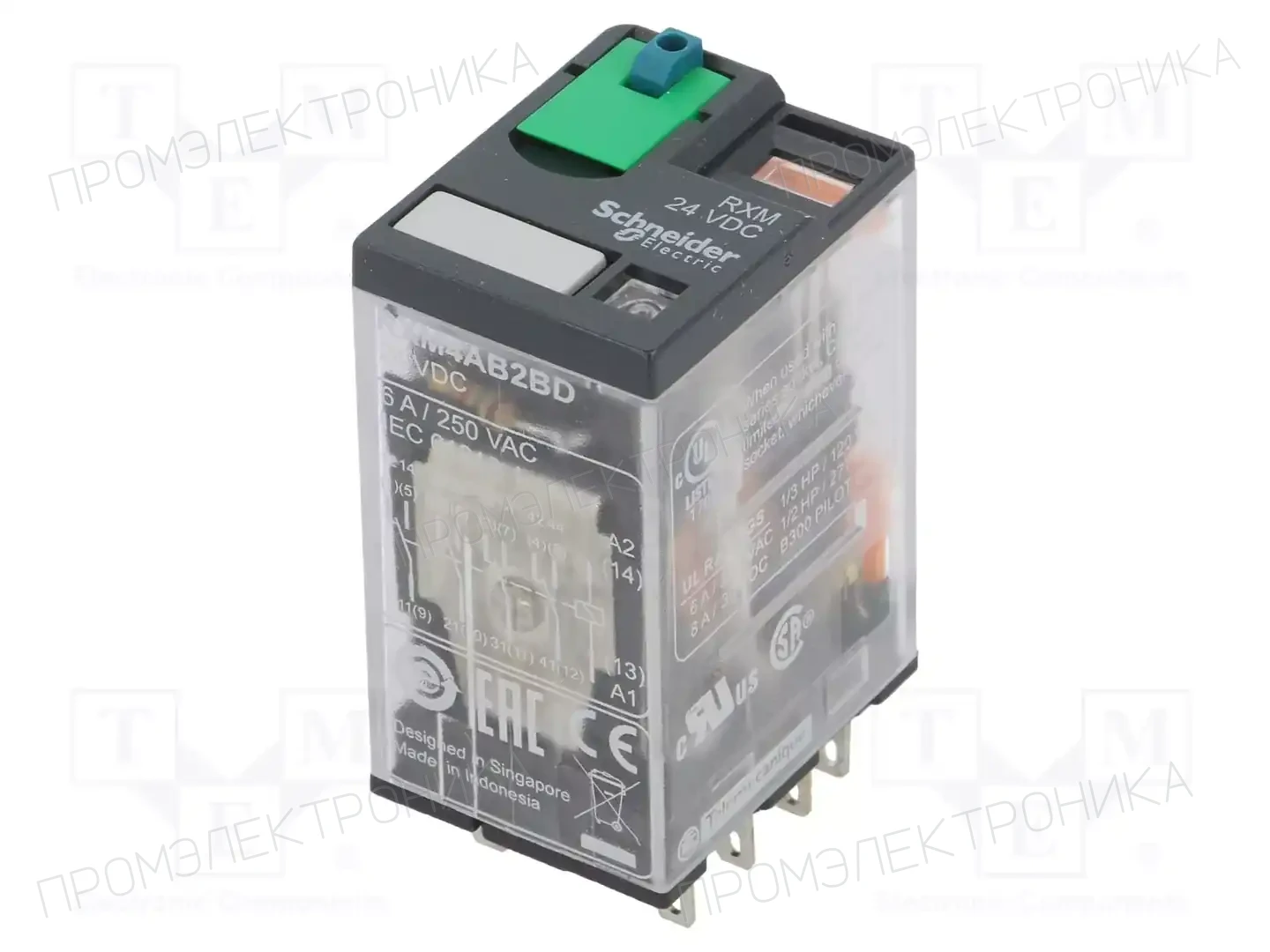 SCHNEIDER ELECTRIC RXM4AB2BD — Реле электромагн. промышленные