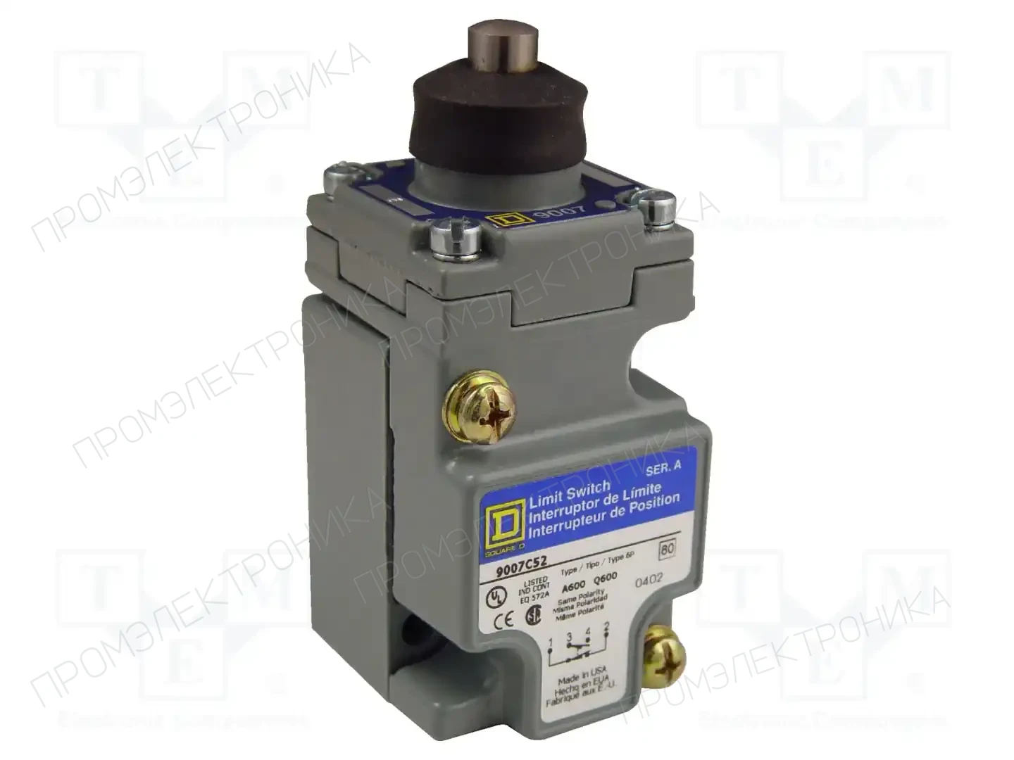 TELEMECANIQUE SENSORS 9007C52E — Выключатели концевые