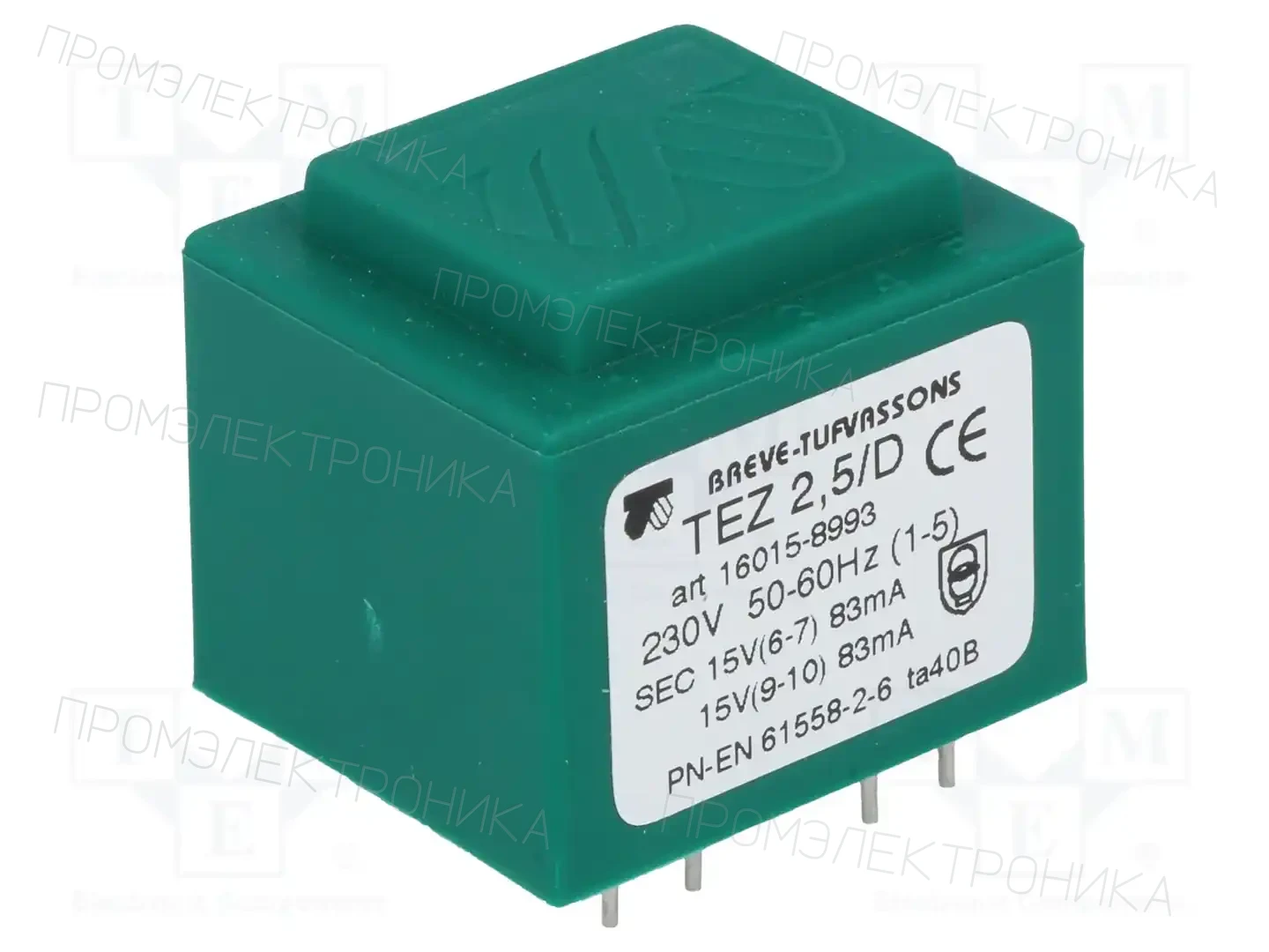 BREVE TUFVASSONS 16015-8993 — Трансформаторы PCB