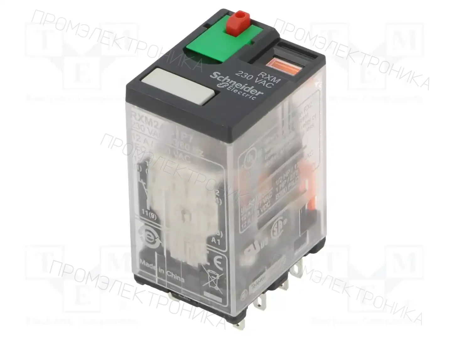 SCHNEIDER ELECTRIC RXM2AB1P7 — Реле электромагн. промышленные