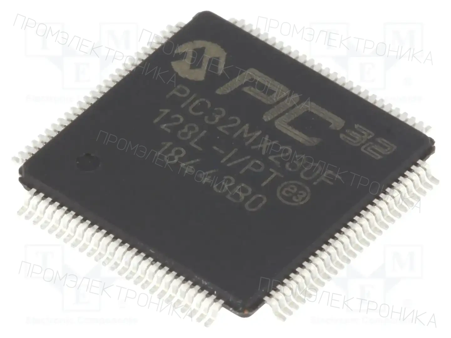 Microchip Technology PIC32MX230F128L-I/PT — Линейка PIC32 32-bit