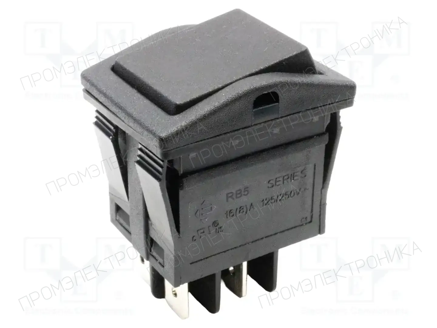 E-SWITCH RB54111100 — Переключатели типа Rocker
